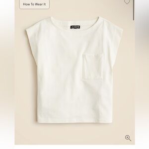 New mariner jersey boatneck muscle T-shirt